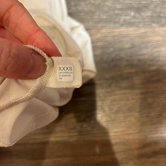 Lululemon 2-in-1 Maxi Dress Women's Size XXXS in Light Ivory - Picture 2 of 4